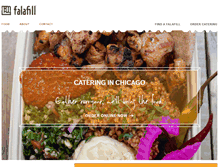 Tablet Screenshot of eatfalafill.com